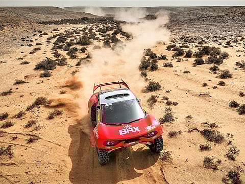 Loeb will aim to build on last year's Dakar performance in the Prodrive Hunter T1.