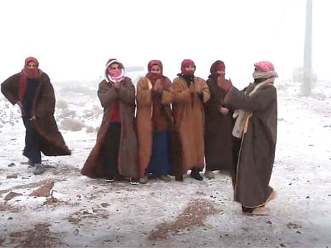 Meteorologist Issa Ramadan confirmed that the extreme cold front has shattered long-standing temperature records for this time of year. Illustrative image.