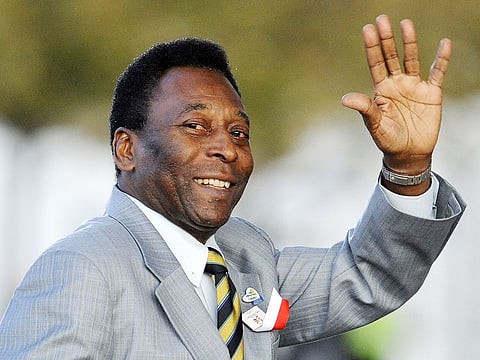 File photo: Brazilian football legend Pele