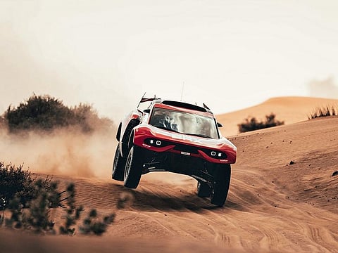 Dune-bashing: Nine-time World Rally champion Sebastien Loeb trains for Bahrain Raid Xtreme (BRX) ahead of Dakar Rally.