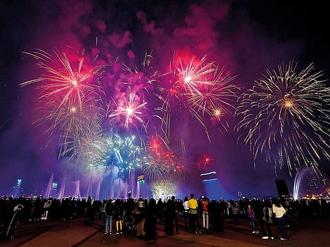 New Year fireworks (file photo)