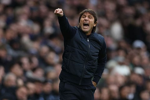 Tottenham Hotspur's Italian head coach Antonio Conte.