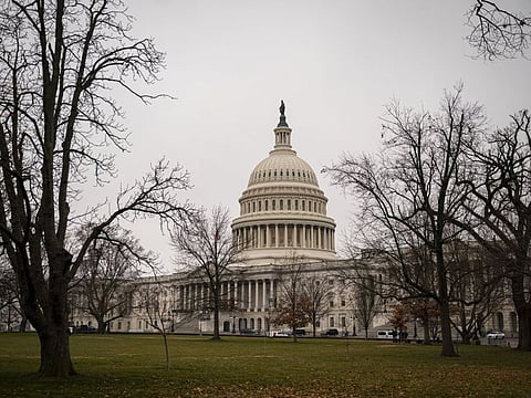The US Capitol in Washington, DC, US, on Tuesday, Jan. 3, 2023. Representative McCarthy's chances of becoming House speaker remained in doubt hours before Republicans formally take control of the chamber with Republicans holding only a slender majority when the new Congress convenes today.