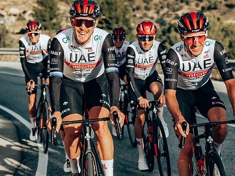 The UAE Team Emirates will aim to build on a successful 2022 season.