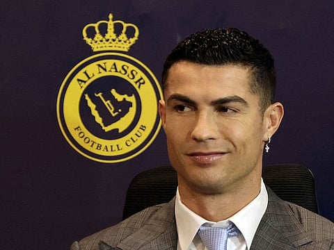 Ronaldo was unveiled by Al Nassr.