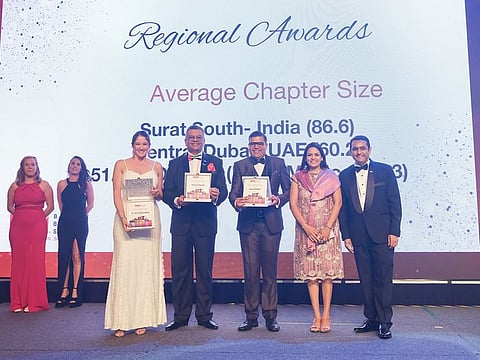 BNI UAE wins award for Top 3 Regions in the world for Chapter Size