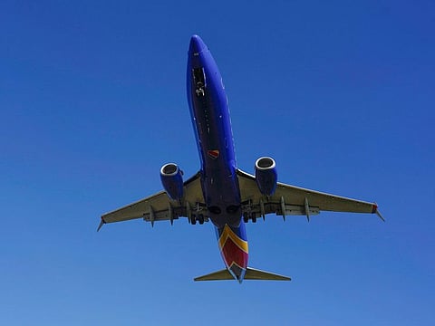 The Boeing 737 was carrying 147 passengers and a crew of six, Southwest Airlines said in a statement