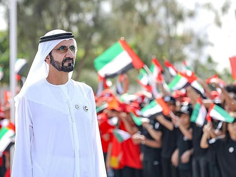 His Highness Sheikh Mohammed bin Rashid Al Maktoum, Vice-President and Prime Minister of the UAE and Ruler of Dubai