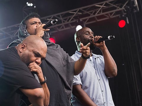 Hip hop trio De La Soul