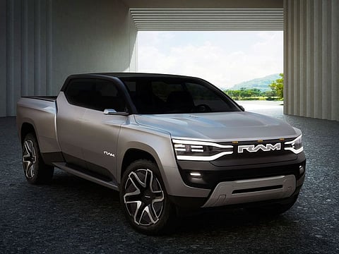 Ram 1500 Revolution battery-electric vehicle concept revealed at CES 2023