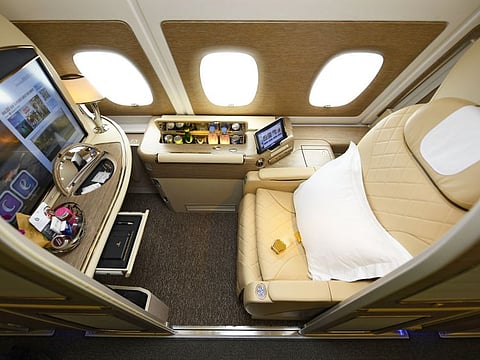 A380 First Class new suite colours.