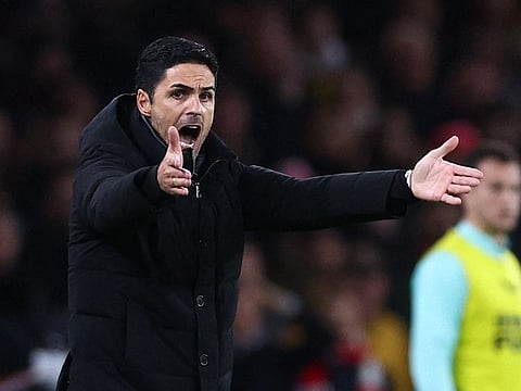 Arsenal manager Mikel Arteta.