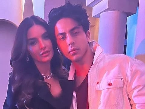 Aryan Khan with Sadia Khan