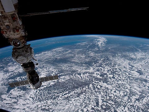 The space station has orbital shields to protect it from debris of less than 1.5 centimetres in size.