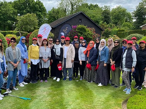 Taster sessions hosted by the Muslim Golf Association were well attended