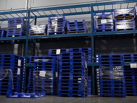 The drugs were hidden inside 247 shipping pallets