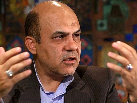 Alireza Akbari, Iran's former deputy defence minister, speaks during an interview with Khabaronline in Tehran, in this undated picture obtained on January 12, 2023.