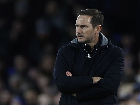 Everton manager Frank Lampard.