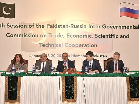 The 80-member Russian delegation led by Russian energy minister Nikolay Shulginov arrived in Islamabad for three-day (January 18-20) talks on energy and trade.