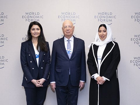 The announcement of the UAE Gender Balance Council’s selection as a knowledge partner for the World Economic Forum was made at a meeting attended by Professor Klaus Schwab, Forum Founder and Executive Chairman, forum Managing Director Saadia Zahidi and the UAE Gender Balance Council delegation headed by Mona Ghanem Al Marri in Davos.