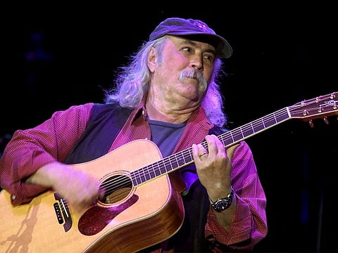 Iconic singer-songwriter David Crosby