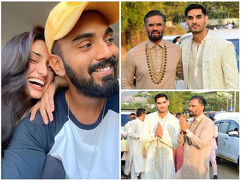 Athiya Shetty and KL Rahul tie knot in Khandala