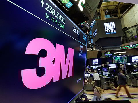 3M shares dropped as much as 4.7 per cent before the start of regular trading in New York.