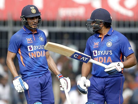 Openers Shubman Gill and Rohit Sharma gave India a scintillating start with a 212-run partnership in the third ODI match against New Zealand in Indore on Tuesday.