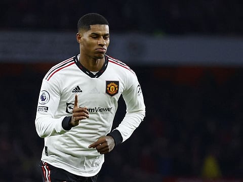 Hot shot... Manchester United striker Marcus Rashford.