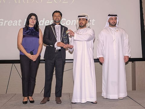 Muhammad Mubin Malick wins Innovation in AI & Robotics Award in Dubai