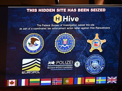 The US Justice Department announced Thursday it had shut down the Hive ransomware operation, which had extorted more than $100 million from more than 1,500 victims worldwide.