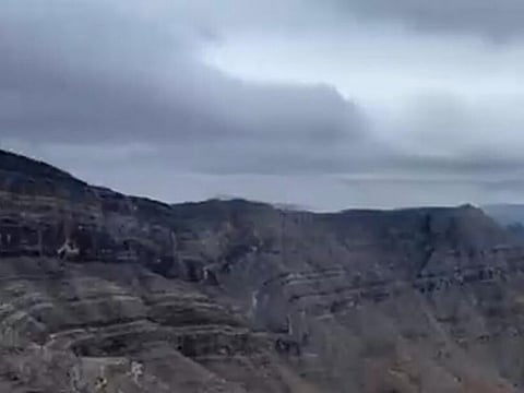 Temperature drops to 4.6°C in Jebel Jais on Wednesday, December 19