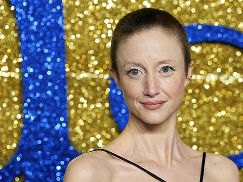 Hollywood actress Andrea Riseborough