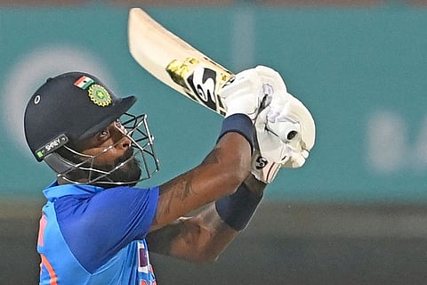 India's captain Hardik Pandya.