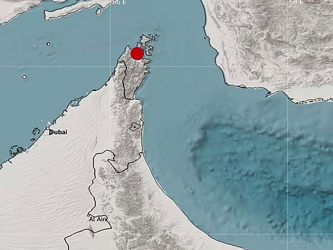 The quake had no effect in the country.