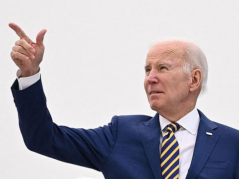 Biden doesn't even want to hear the word negotiation when it comes to the debt ceiling.