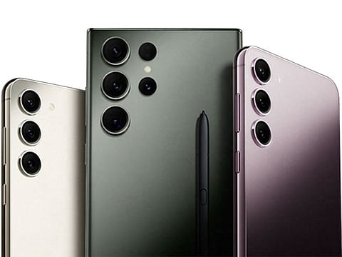 Samsung Galaxy S23 series features the S23, its larger version, S23+, and the top-tier model, S23 Ultra.