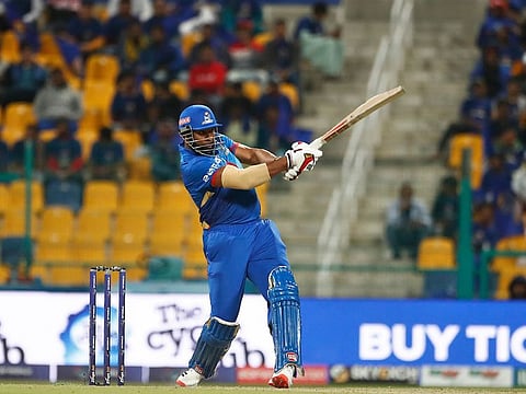 Skipper Kieron Pollard’s cameo of 43 off just 17 balls with four boundaries and three sixes swelled the total.