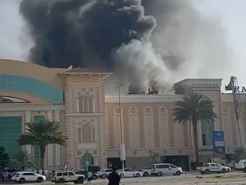 Still from video showing the incident