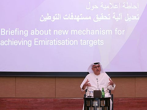 Dr Abdul Rahman Al Awar, Minister of Human Resources and Emiratisation, announced the amendments on Tuesday in Abu Dhabi