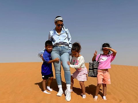 Commenting on the desert experience, Georgina said: “A marvelous day”.