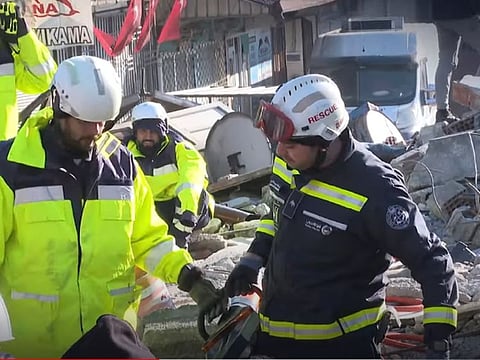 “Bridges of Good” campaign was launched by the UAE in aid for earthquake victims in Syria and Turkey. Emirati search and rescue crew rescued the mother, two daughters and a son of a Syrian family were rescued from the ruins of the wreckage of their home following the recent earthquake in Turkey.