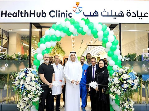 The inauguration of Al-Futtaim Health's new clinic in Arabian Center