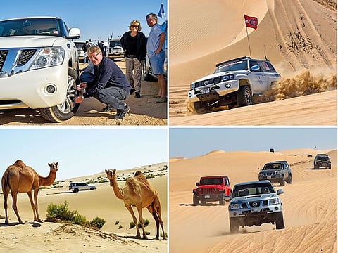 Thrills a plenty as off-roaders conquer Al Ain's pristine desert.