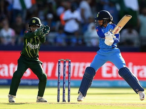 Bismah Maroof and Muneeba Ali took the attack to Deepti to help Pakistan to 39/1 at the end of the Powerplay, their highest against India in the first six overs in women's T20Is.