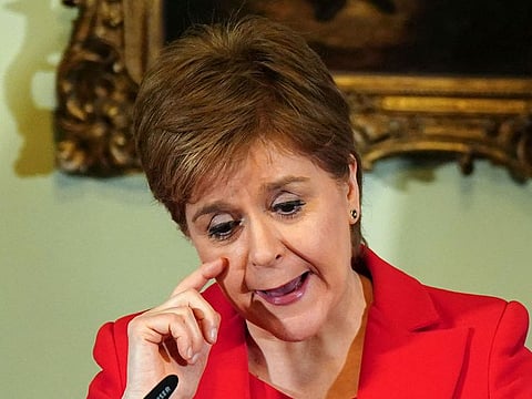 Nicola Sturgeon announced Wednesday her resignation after more than eight years leading its devolved government.