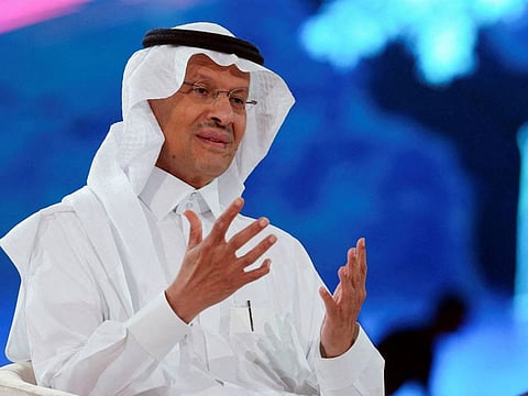 Saudi Arabia's Minister of Energy Prince Abdulaziz bin Salman Al-Saud