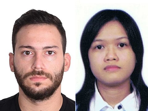 Walid Al Halaby and Julee Roxas