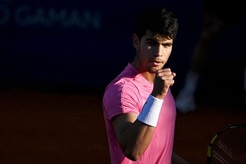 Spaniard Carlos Alcaraz.