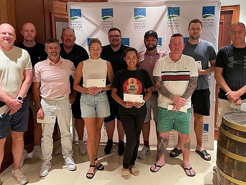 The prize winners of the recent Ranches Cup Series